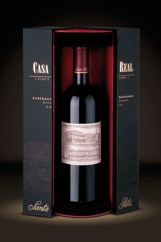 Premium Burgundy wine bottle in elegant setting