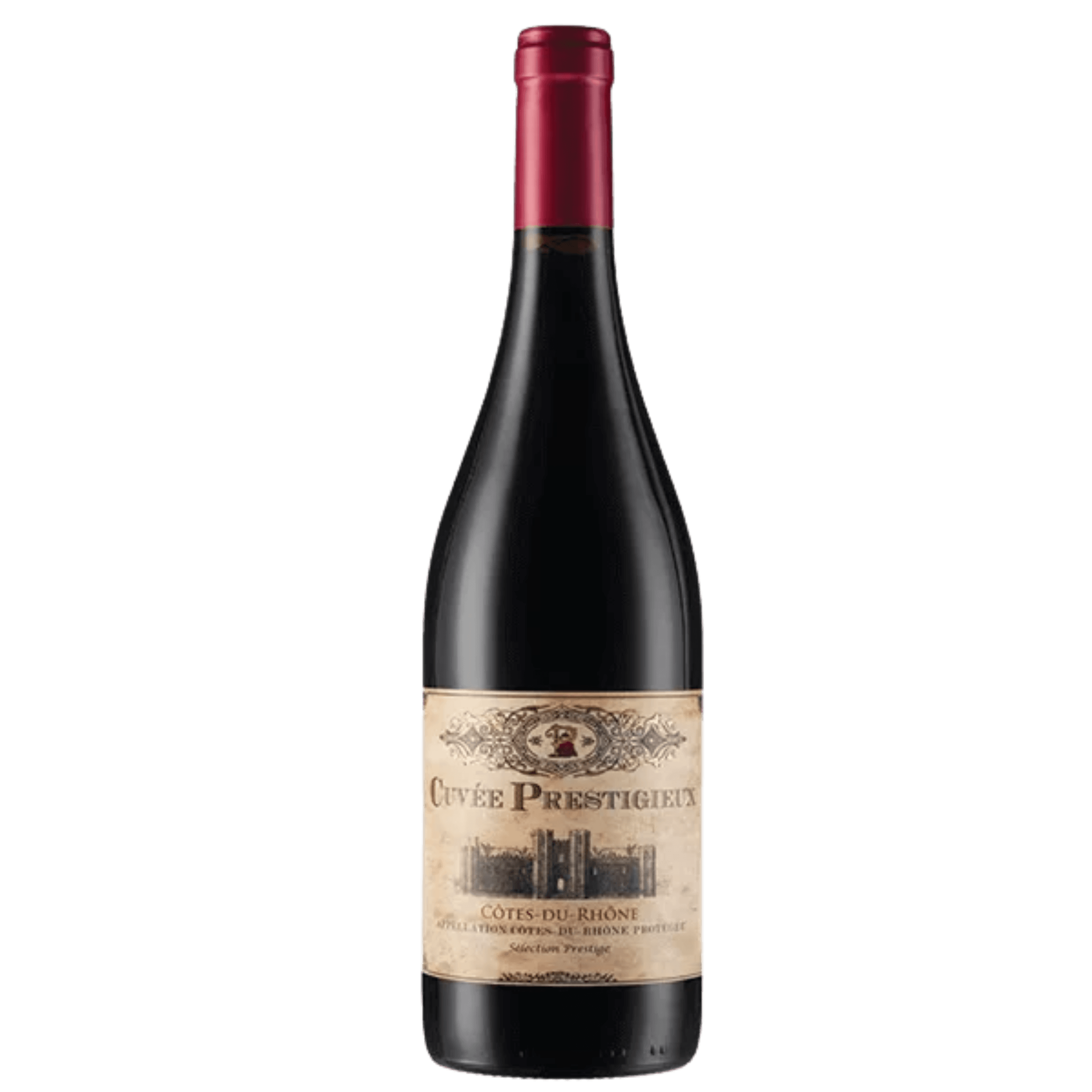 Cuvée Prestigieux Côtes du Rhône bottle